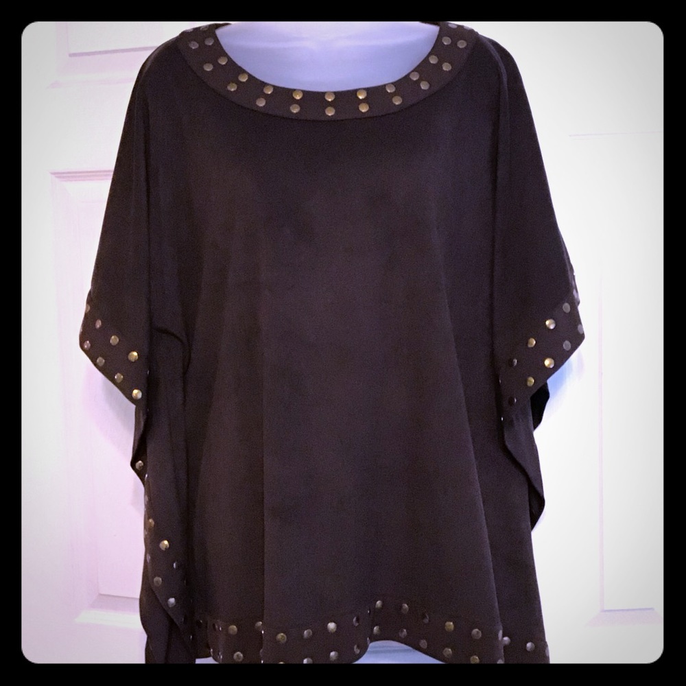 Nygard Studded Tunic Top ~ Large